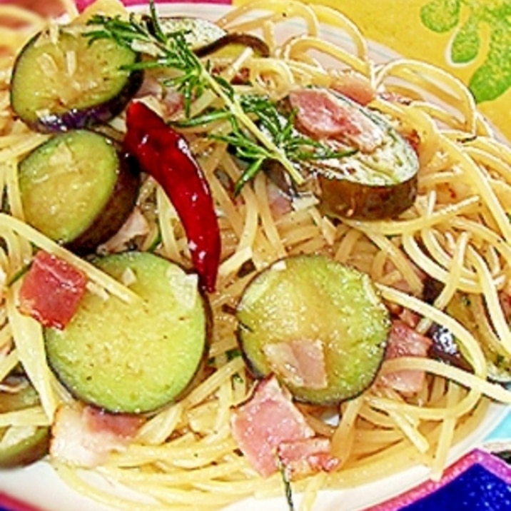ナスとベーコンのローズマリー風味パスタ レシピ 作り方 By 高原のcook 楽天レシピ ナスとベーコンのローズマリー風味パスタ レシピ 作り方 By 高原のcook 楽天レシピ